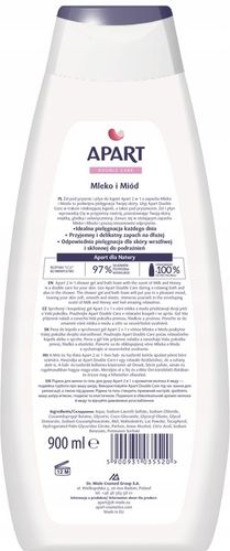 Apart nawilżający żel pod prysznic i Płyn do kąpieli 2w1 MIX Zestaw na Arena.pl