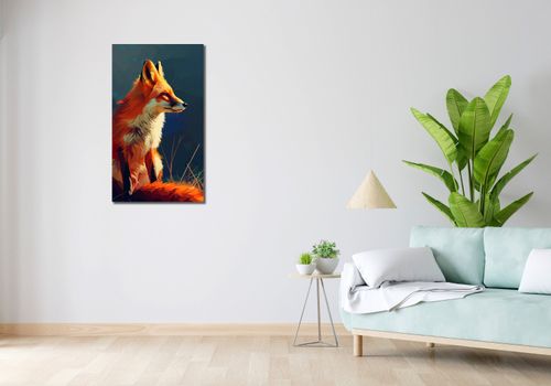 Obraz 50x90cm Spojrzenie Lisicy na Arena.pl