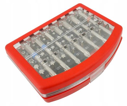 ZESTAW BITÓW KOŃCÓWEK BITY KOŃCÓWKI KLUCZE IMBUS TORX DO WKRĘTARKI + UCHWYT na Arena.pl