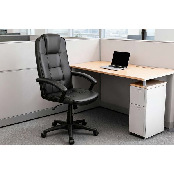 Fotel biurowy obrotowy Sofotel czarny zdjęcie 7