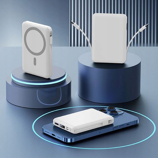 10000MAH MAGNETYCZNA MAGSAFE POWER BANK USB-C SZYBKIE ŁADOWANIE DLA IPHONE zdjęcie 6