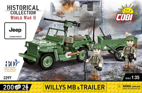 Klocki Willys MB & Trailer na Arena.pl
