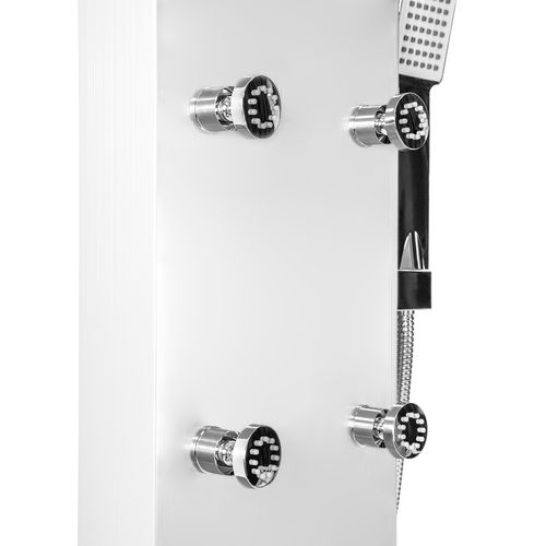 Bateria panel prysznicowy WHITE na Arena.pl