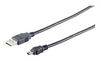 MicroConnect USB A - Mini USB B 5P 1.8m M-M