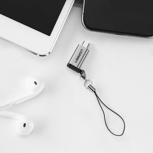 adapter przejściówka z usb-c na micro usb - szary na Arena.pl