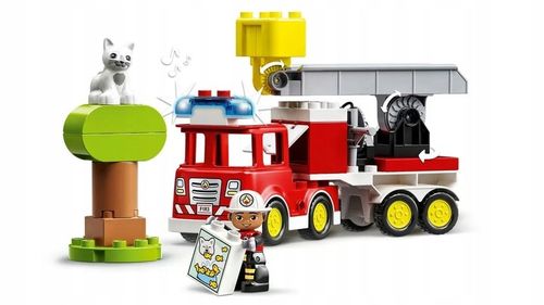 LEGO Duplo 10969 Wóz strażacki grający Prezent na Arena.pl