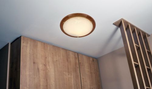 Herba plafon 30 drewno standard 1x60 w E27 dąb na Arena.pl