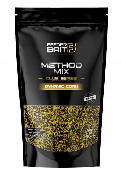 Method Mix DYNAMIC CORN Club Series 800g Feeder Bait zdjęcie 1