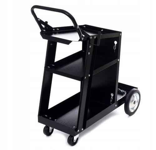 Wózek spawalniczy do spawarki butli MIG TIG z rączką wzmocniony 85 kg na Arena.pl