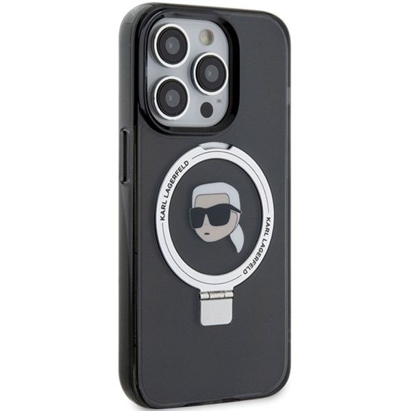 Etui Karl Lagerfeld do iPhone 15 Pro Max, Czarny, MagSafe zdjęcie 4