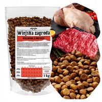 WIEJSKA ZAGRODA WOŁOWINA Z INDYKIEM 1 KG