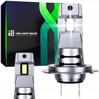 ŻARÓWKA H7 LED DO MOTOCYKLA CANBUS HOMOLOGACJA BIAŁE 1 DO 1 H7 WHITE MOCNE