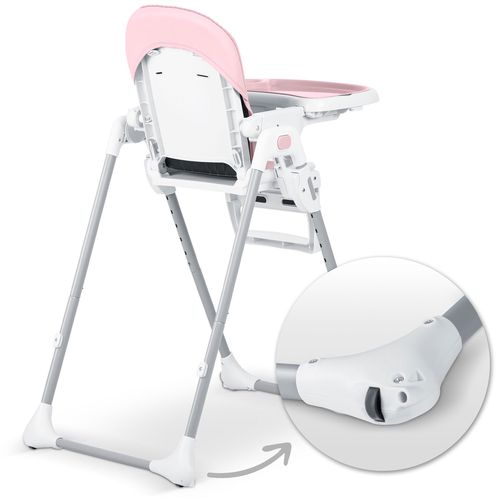 Krzesełko do karmienia Ricokids Tulo różowe na Arena.pl