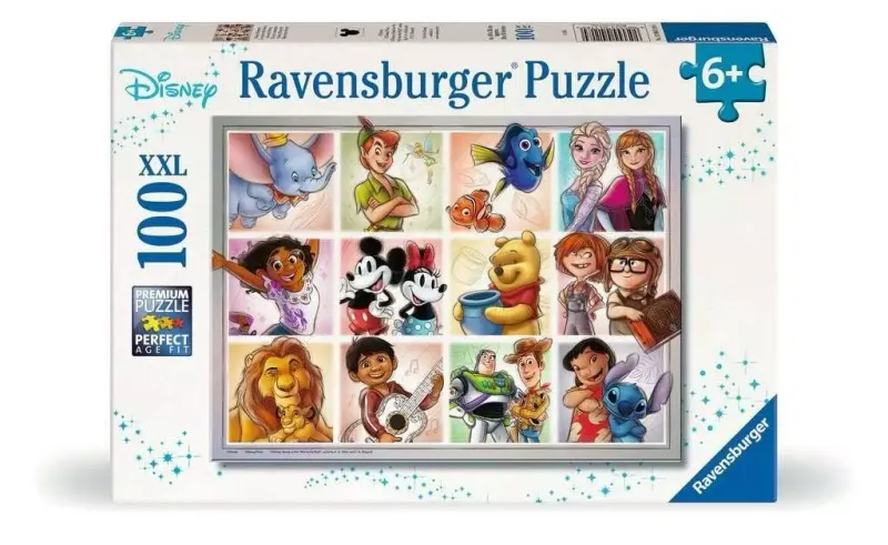 Puzzle XXL 100 Disney Postacie zdjęcie 1