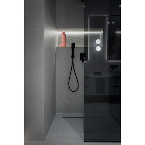 extra thick straight with balls 20,3 cm - flesh na Arena.pl