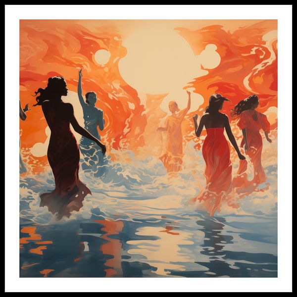 Plakat 80x80cm Taneczny Żar zdjęcie 3