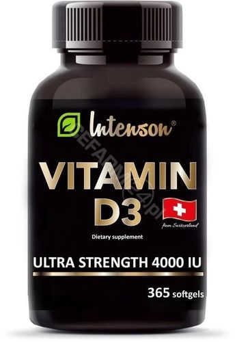 Intenson Witamina D3 4000 IU 120 kapsułek na Arena.pl