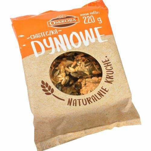 OSKROBA CIASTECZKA DYNIOWE 220G zdjęcie 1