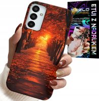 ETUI DO SAMSUNG GALAXY M23 - PARK, JESIEŃ, SPADAJĄCE LIŚCIE, PLECKI