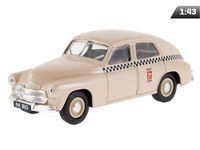 Model 1:43, PRL WARSZAWA M20 TAXI, beżowy