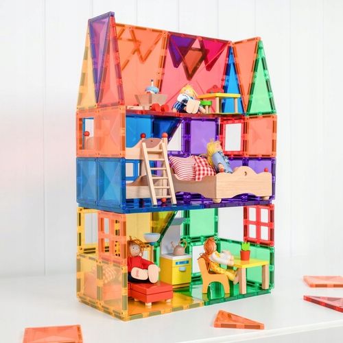 Klocki Magnetyczne konstrukcyjne Starter Pack CONNETIX 60 el. Rainbow start na Arena.pl