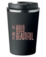 Kubek Termiczny Premium z Nadrukiem BOLD AND BEAUTIFUL 350ml 0,35l KT_049