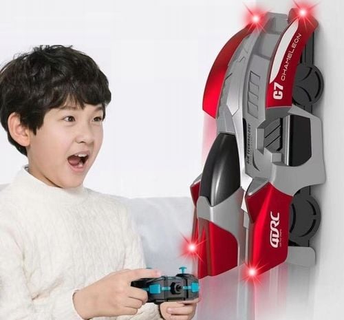 Samochód Auto Zdalnie Sterowane JEŻDŻĄCY po Scianach Suficie Spiderman 360 na Arena.pl