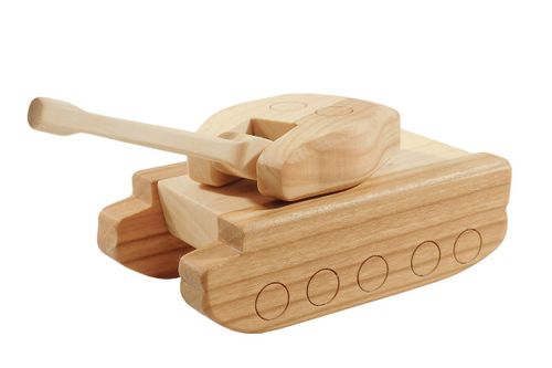 Drewniany model czołgu "Tygrys" na Arena.pl