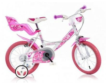 Rower dziecięcy Dino 14 biały na Arena.pl