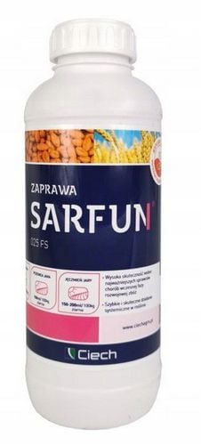 SARFUN 025FS 1l ZAPRAWA ZBOŻOWA 500-660kg bejca data ważności 08/2026rok na Arena.pl