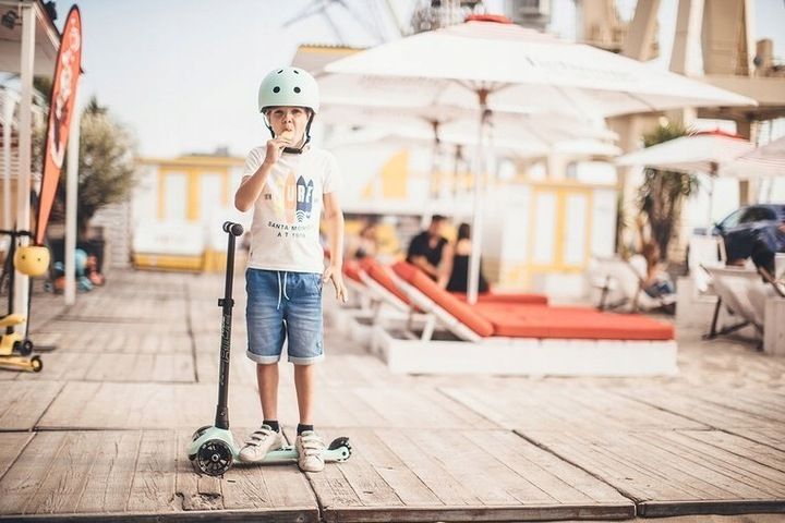 Kask dla dzieci SCOOTANDRIDE 3+ S-M - Kiwi zdjęcie 5