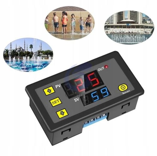 Programator czasowy timer zegar przekaźnik 230V na Arena.pl