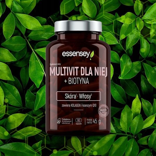 WITAMINY DLA KOBIET + KOLAGEN + BIOTYNA NA SKÓRĘ WŁOSY METABOLIZM 90 KAPS zdjęcie 5