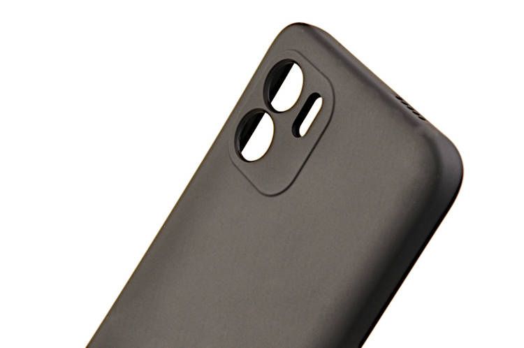 Etui silikonowe Tint do Xiaomi Redmi A1 czarny zdjęcie 4