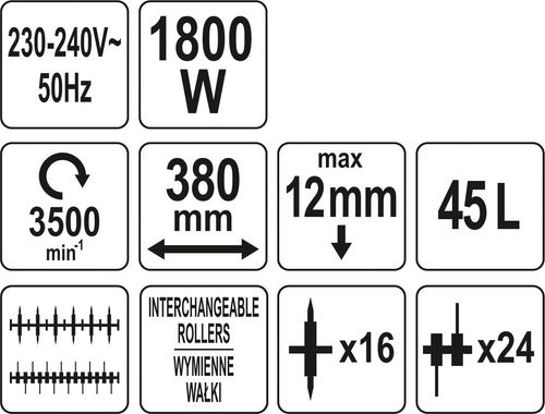 wertykulator elektryczny 1800w na Arena.pl