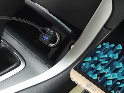 ŁADOWARKA DO AUTA QUICK CHARGE 3 2XUSB KABEL USB-C na Arena.pl