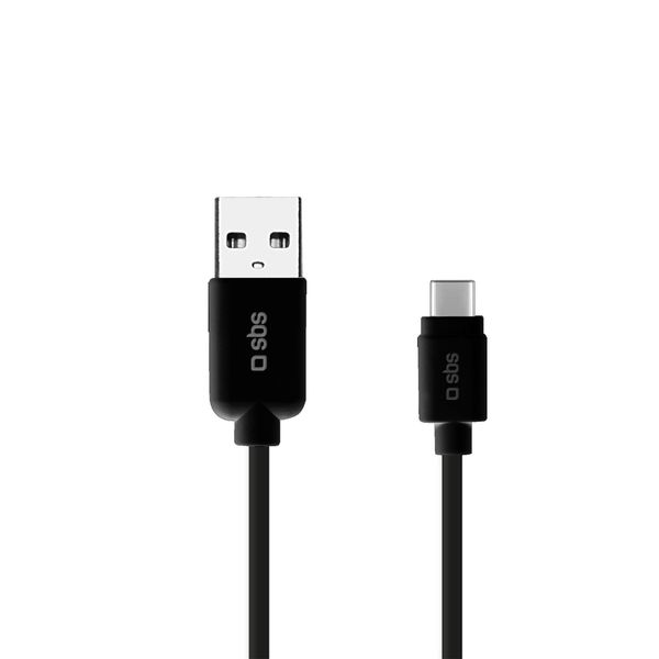 Kabel przewód USB-A - USB-C 1m - czarny zdjęcie 4
