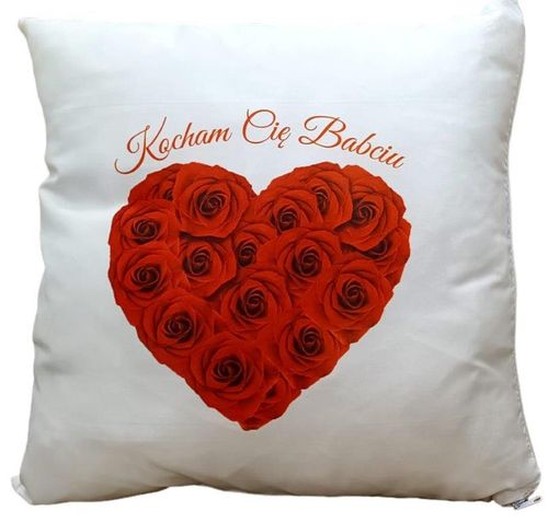 poduszka 40 x 40 cm Kocham Cię Babciu na Arena.pl