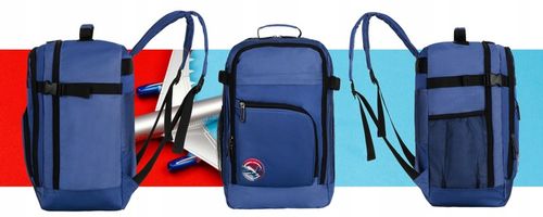 Plecak podręczny kabinowy pojemny podróżny do Wizzair Ryanair na Arena.pl