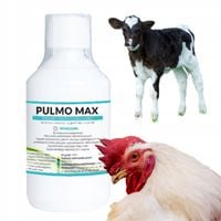 Pulmo MAX Układ oddechowy dla drobiu bydła kur niosek krów Farmwet 250ml