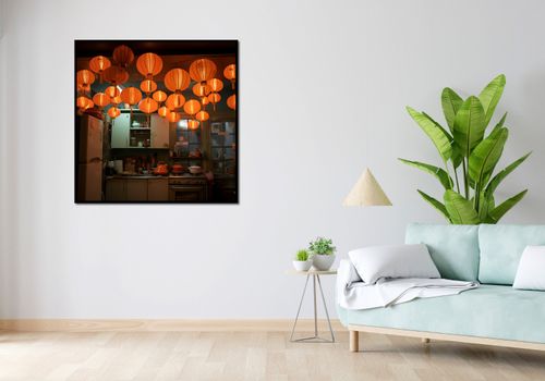 Plakat 100x100cm W Blasku Lampionów na Arena.pl