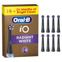 Końcówki szczoteczek do wybielania zębów Oral-B iO Radiant White Black