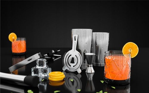 Zestaw barmański do drinków SHAKER Mark Adler Shake 3.0 STAL NIERDZEWNA na Arena.pl