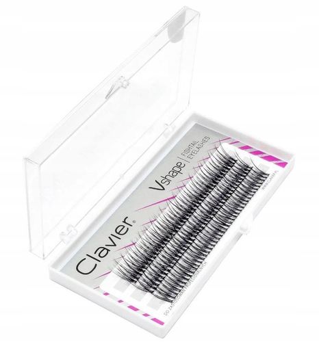 Kępki Rzęs Vshape Clavier 14mm – Jaskółki na Arena.pl