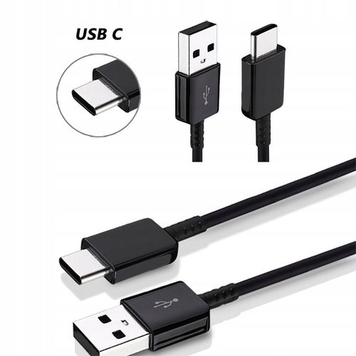 ORYGINALNA SZYBKA ŁADOWARKA SAMSUNG USB - USB C FAST CHARGE TYP C + KABEL na Arena.pl