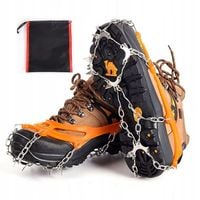 RACZKI NA BUTY ANTYPOŚLIZGOWE NAKŁADKI KOLCE ŁAŃCUCHY 36 - 45