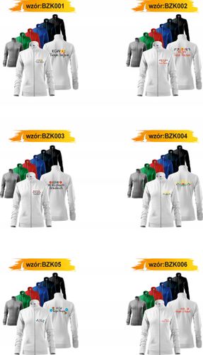 BLUZA DAMSKA zapinana Z HAFTEM koło gospodyń wiejskich + twoja grafika KGW na Arena.pl