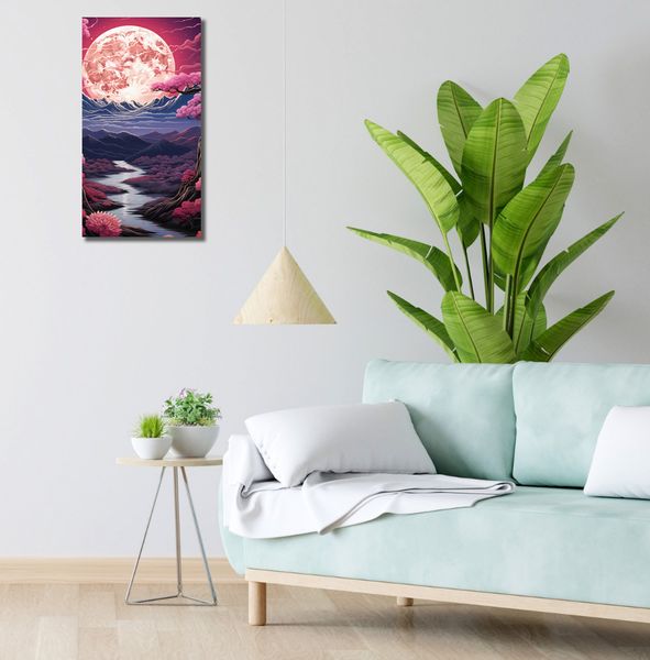 Obraz 30x60cm Różowa Kraina Marzeń zdjęcie 2