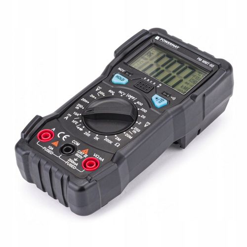 Miernik cyfrowy MULTIMETR uniwersalny LATARKA LED na Arena.pl