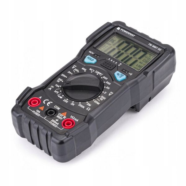Miernik cyfrowy MULTIMETR uniwersalny LATARKA LED zdjęcie 3
